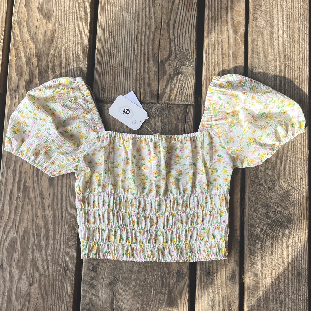 Nordstrom Rack Elodie Puff Sleeve Top